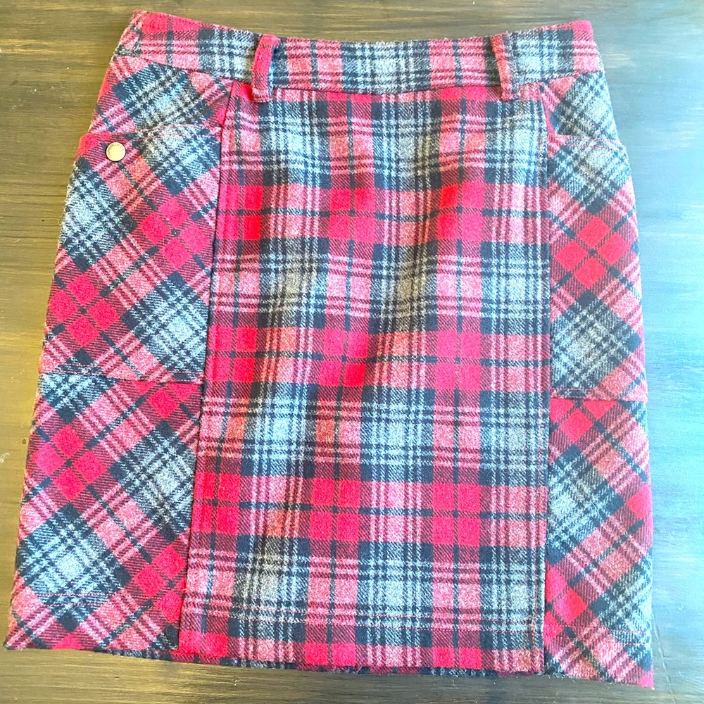 Plaid skirt